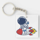 Search for space cartoon key rings Illustration