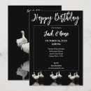 Search for geese invitations White