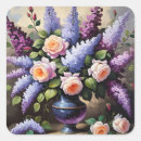Search for vintage lilacs stickers Flowers