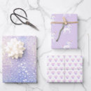 Search for rainbow unicorn party wrapping paper For her