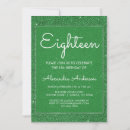 Search for irish birthday invitations Green