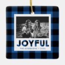 Search for checkered christmas tree decorations Blue