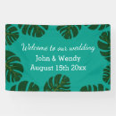 Search for beach wedding banners Tropical