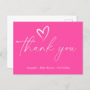 Search for baby shower thank you postcards Simple