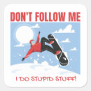Search for follow me stickers Snowboarding