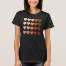 Search for heart womens tshirts Black