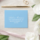 Search for floral wedding mailing accessories Blue and white
