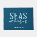Search for beach christmas doormats Seas and greetings