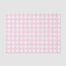 Search for gingham tissue paper Pink