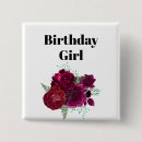 Search for red rose square badges Floral