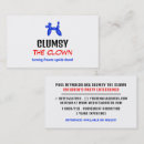 Search for party balloons business cards Clown