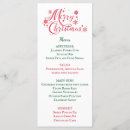 Search for christmas menus Dinner