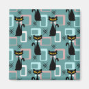 Search for atomic retro magnets Black cat