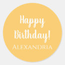 Search for happy birthday name stickers Modern