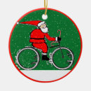 Search for cycling christmas tree decorations Cyclist