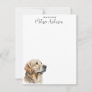 Search for golden retriever note cards Elegant