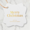 Search for fancy christmas gift tags Gold