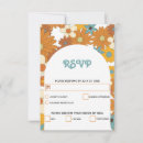 Search for flower pattern rsvp cards Retro