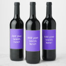 Search for purple wine labels Solid colour