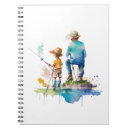 Search for fishing notebooks Dad