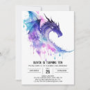 Search for childrens dragon invitations Kids