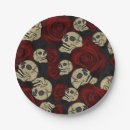 Search for skull and roses plates Goth