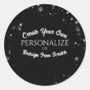 Search for create your own logo stickers Black