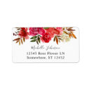 Search for red rose return address labels Modern