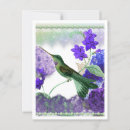 Search for blue hummingbird postcards Green
