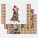 Search for labrador retriever christmas wrapping paper Labs