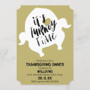 Search for turkey dinner invitations Whimsical