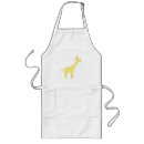 Search for cute giraffe aprons Yellow
