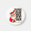 Search for funny santa magnets Naughty