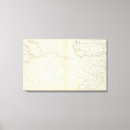 Search for settlements canvas prints Map