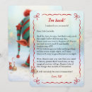 Search for adoption christmas cards Elf arrival letter