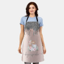 Search for gold silver aprons Flowers