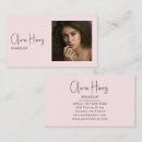 Search for makeup artist business cards Cosmetologist