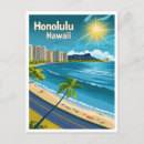 Search for honolulu postcards Tropical paradise