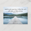 Search for inspirational bible verse business cards Jesus