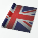 Search for british flag gift wrap White