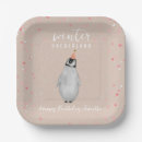Search for winter onederland plates 1st birthday