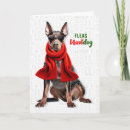 Search for doberman christmas cards Pets
