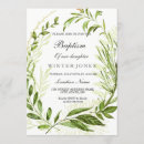 Search for woodland christening invitations Leaves