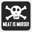 Search for meat stickers activism