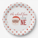 Search for oh what fun plates Red