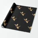 Search for black angel wrapping paper Elegant