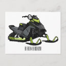 Search for snow sled postcards Snowmobile