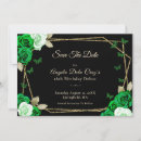 Search for 18th birthday save the dates Gold