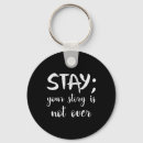 Search for stay key rings Black and white