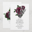 Search for skeleton wedding invitations Red